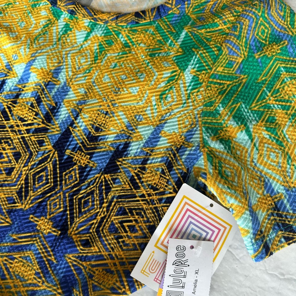 BNWT LuLaRoe Amelia Dress size XL - Picture 3 of 8